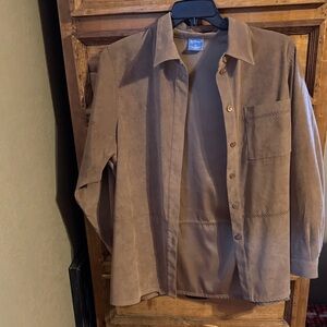 Westbound Women’s Light Brown Shirt Jacket